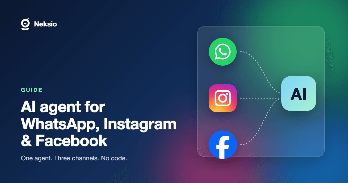 AI Agent for WhatsApp, Instagram & Facebook: One Agent, Three Channels